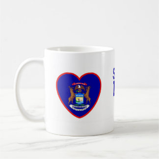Taza De Café Alguien en Michigan me ama