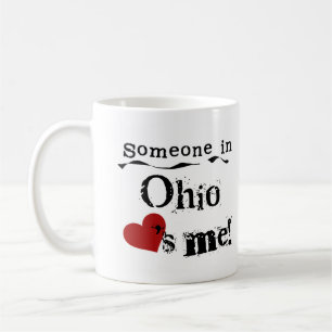 Taza De Café Alguien en Ohio me ama