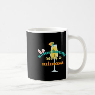 Taza De Café Algún conejo necesita un mimosa divertido hombres