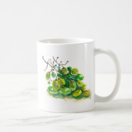 Taza De Café Algunas uvas