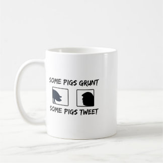 Taza De Café Algunos cerdos gruñen 
