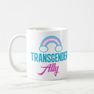 Taza De Café Aliado transgénero