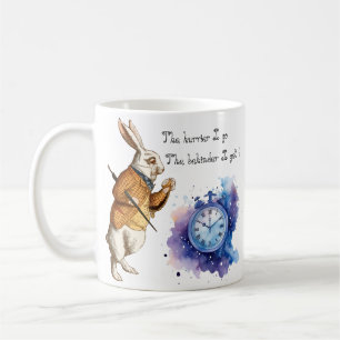Taza De Café Alice - Conejo Blanco - El huracán que voy