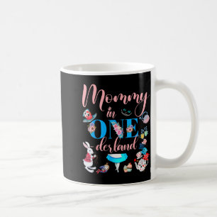 Taza De Café Alice En Onederland Familia Mamá De La Cumpleañera