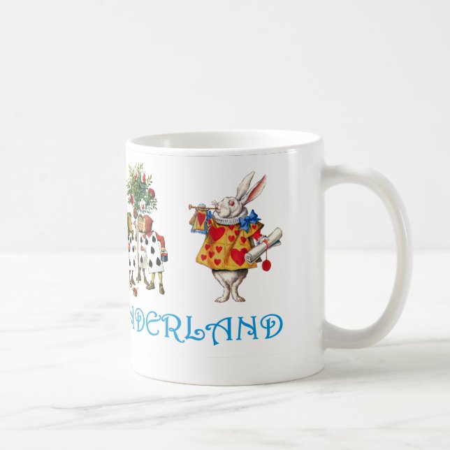 TAZA DE CAFÉ ALICE EN WONDERLAND (Derecha)