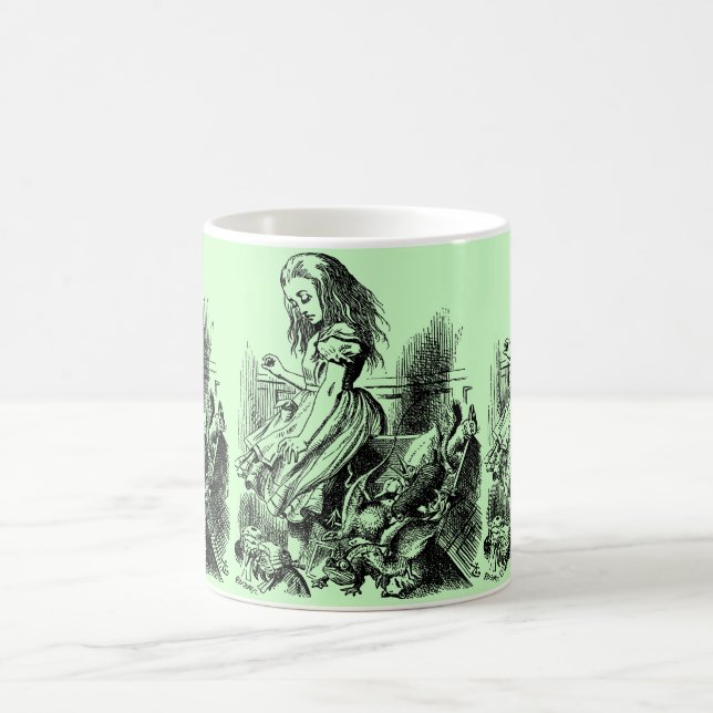 Taza De Café Alice im Wunderland - Alice in Wderland pastel (Centro)
