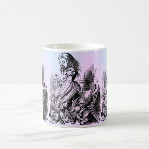 Taza De Café Alice im Wunderland - Alice in Wderland pastel