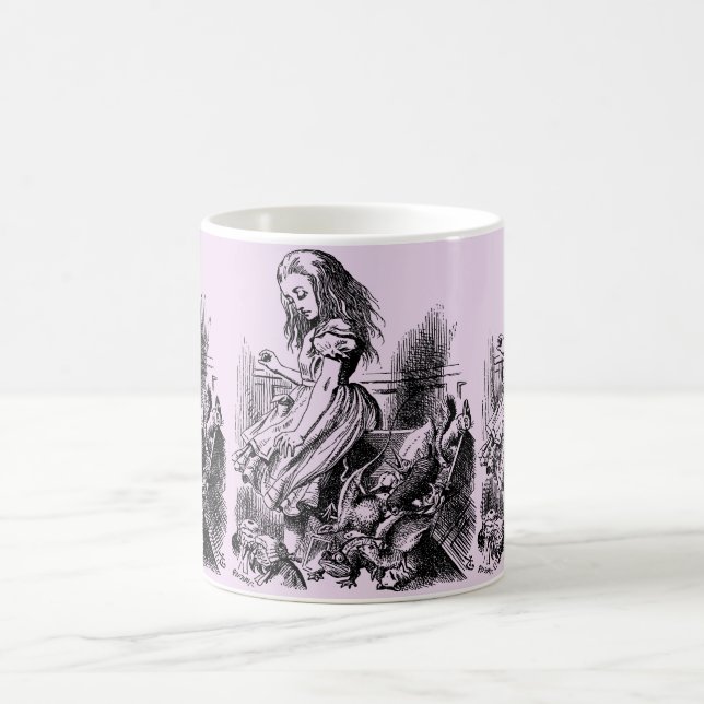 Taza De Café Alice im Wunderland - Alice in Wderland pastel (Centro)