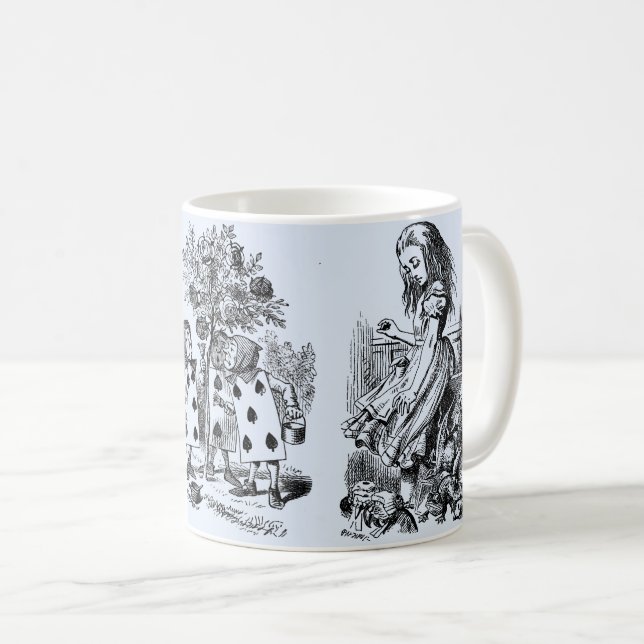 Taza De Café Alice im Wunderland – Alice in Wonderland pastel (Anverso derecho)