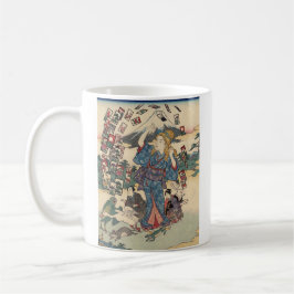 Taza De Café Alice Lost in Japan | Ukiyo-e Floating Wonder