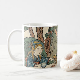 Taza De Café Alice Lost in Japan | Ukiyo-e Mad Tea Party