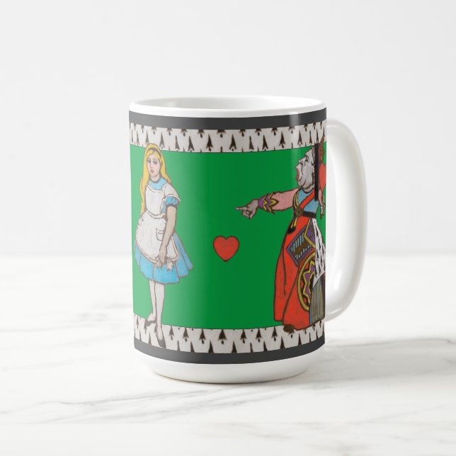 Taza De Café Alicia en el país de las maravillas (Anverso derecho)