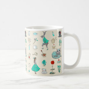 Taza De Café Alicia en el país de las maravillas