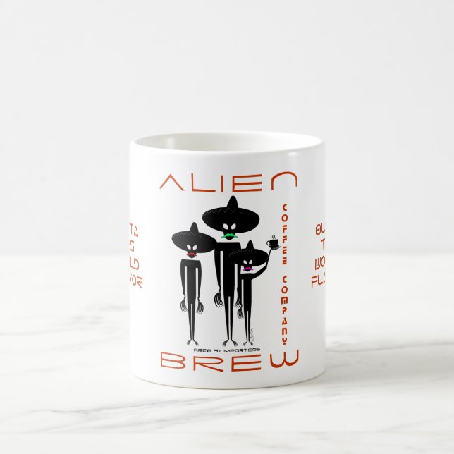 Taza De Café Alien Brew Coffee Company (Centro)