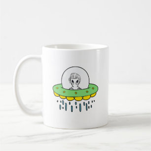 Taza De Café Alien con Pompadour