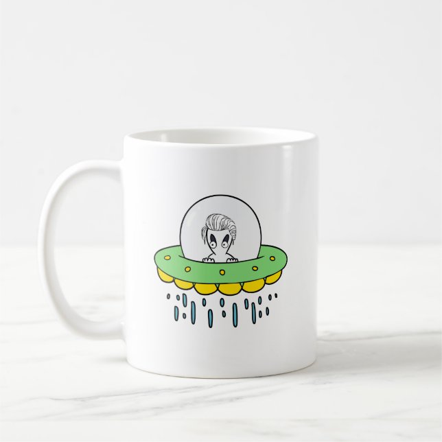 Taza De Café Alien con Pompadour (Izquierda)