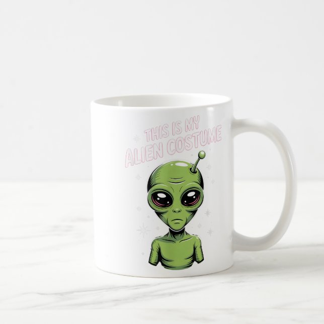 Taza De Café Alien Costume (Derecha)