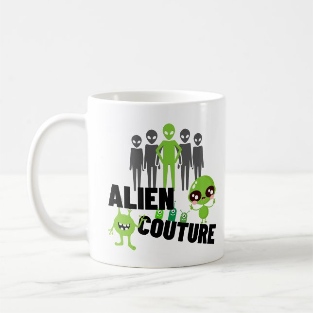 Taza De Café Alien couture.w (Izquierda)