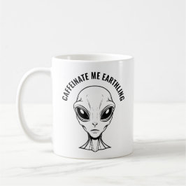 Taza De Café Alien Face