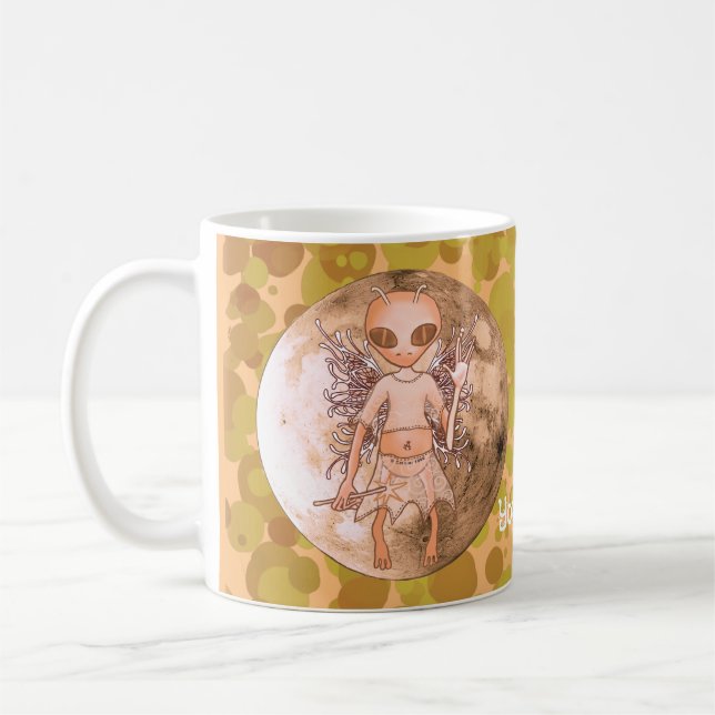 Taza De Café Alien Fairy (Izquierda)