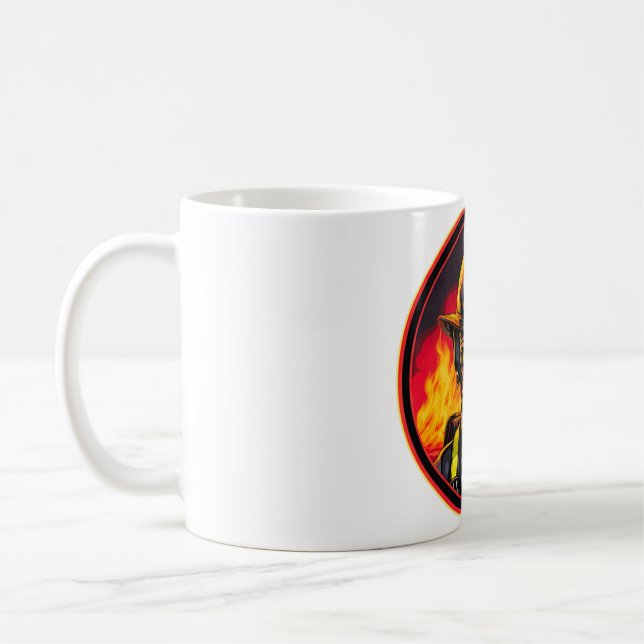 Taza De Café Alien Firefighter (Izquierda)