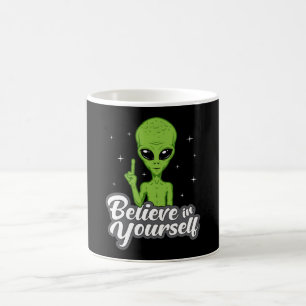 Taza De Café Alien Head Area 51 Ufo Aliens Space Funny Gift