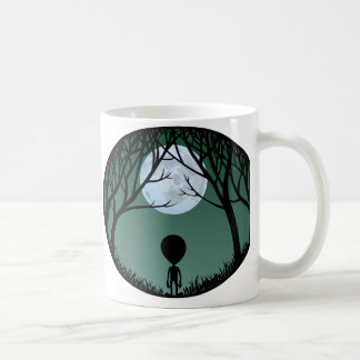 Taza De Café Alien Mug Gray Cups Extraterrestres y Vidrio Extra