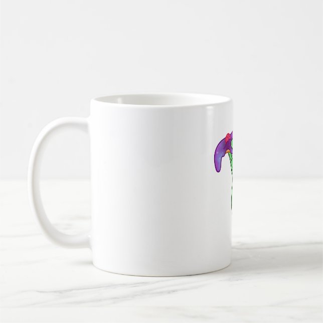 Taza De Café Alien y Pizza (Izquierda)