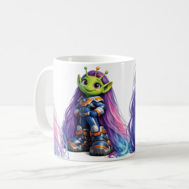 Taza De Café Alienígena 2 (Anverso izquierdo)