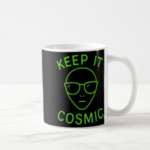 Taza De Café Alienígena Divertido Ovni Área 51 - Mantén el Cons
