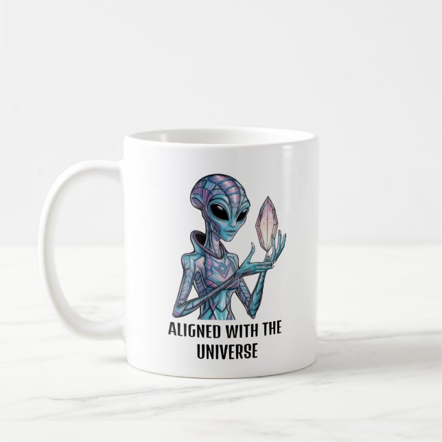 Taza De Café Alienígena Místico (Izquierda)