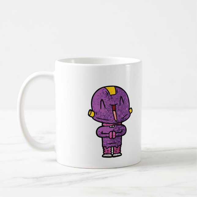 Taza De Café alienígena púrpura (Izquierda)