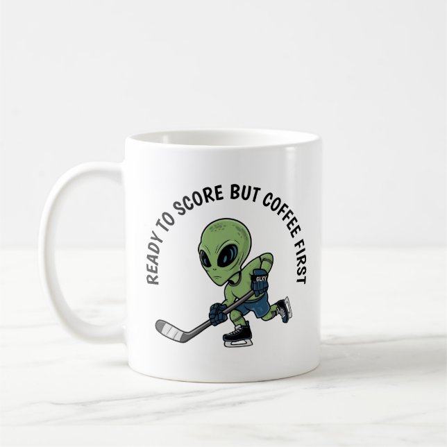 Taza De Café Aliente de hockey (Izquierda)