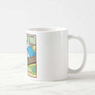 Taza De Café Aliento a Ajo Matutino Regalos Divertidos de Dibuj