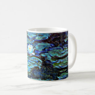 Taza De Café Alilides de agua azul de Monet