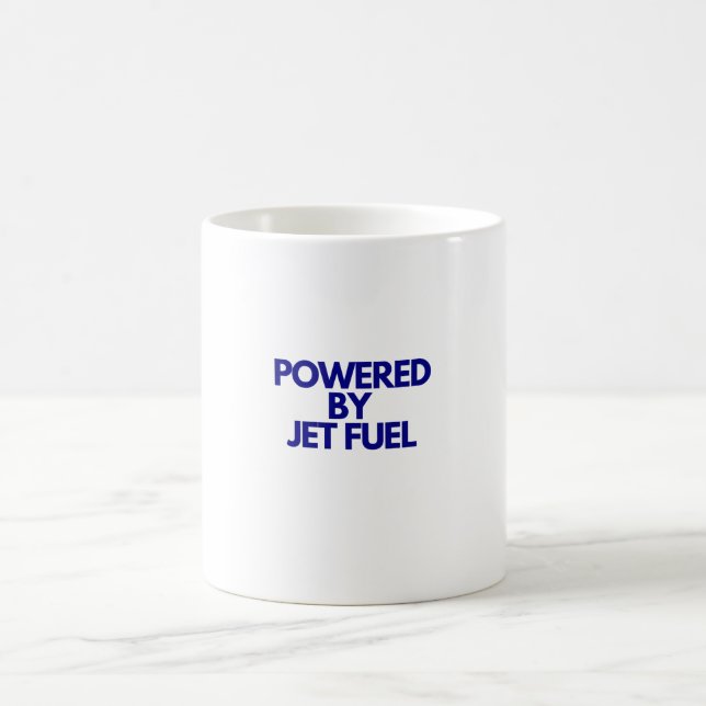 Taza De Café Alimentado Por Bomba De Combustible De Jet (Centro)