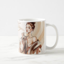Taza De Café Alimentado por el café y la ambición - Hustle Mug