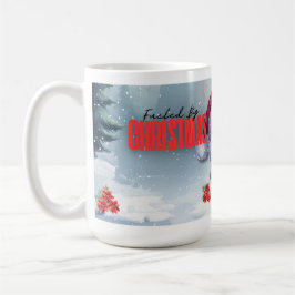 Taza De Café Alimentado por Navidades Cheer and Caffeine
