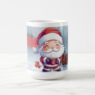 Taza De Café Alimentado por Navidades Cheer and Caffeine