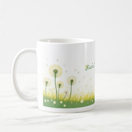 Taza De Café Alimentado por [Tus Palabras] - Cita editable Café