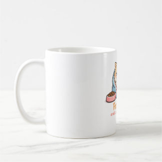 Taza De Café Aliméntame y Déjame Solo Gato Dormilón Divertido