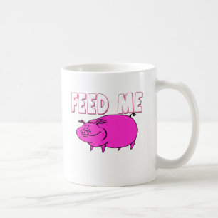 TAZA DE CAFÉ ALIMÉNTEME EL CERDO