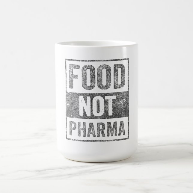 Taza De Café Alimentos No Pharma Nutrición Orgánica Natural (Centro)