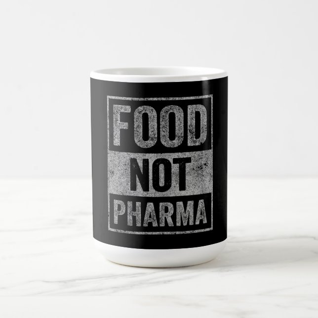 Taza De Café Alimentos No Pharma Nutrición Orgánica Natural (Centro)