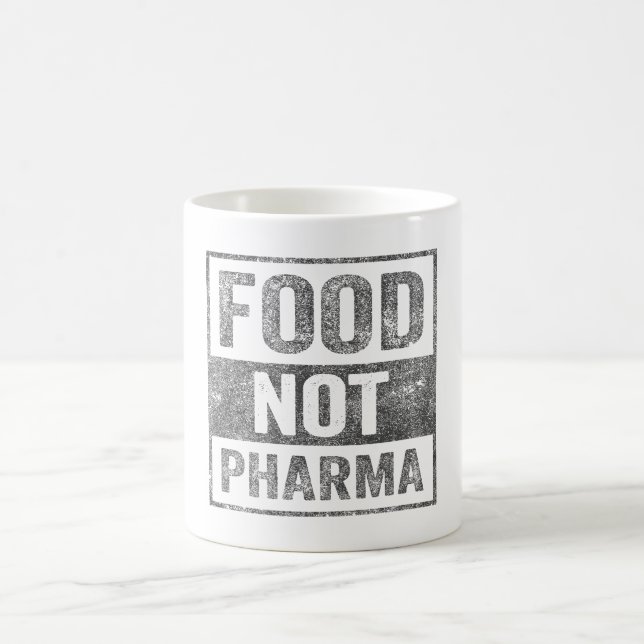 Taza De Café Alimentos No Pharma Nutrición Orgánica Natural (Centro)