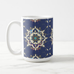Taza De Café Alineación de Estrella Dorada – Un Universo de Geo