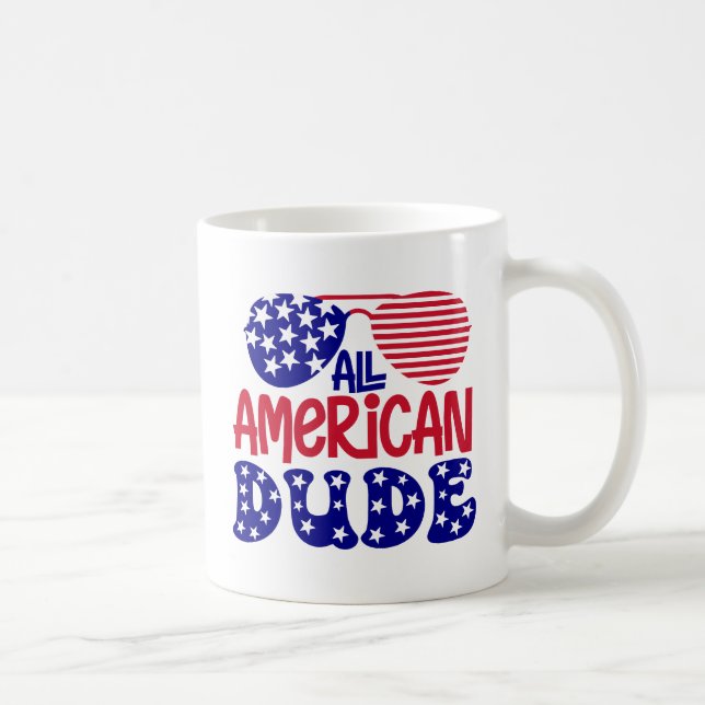 Taza De Café All American Dude (Derecha)