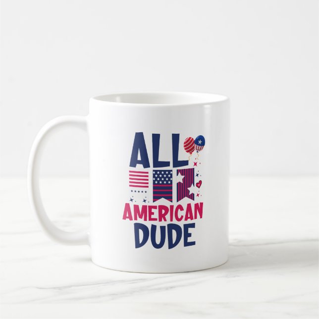 Taza De Café All American Dude-96993 (Izquierda)