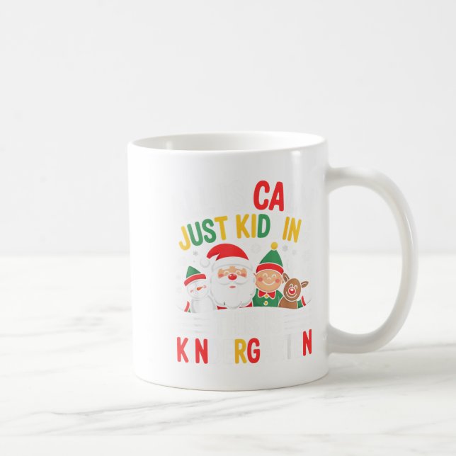 Taza De Café All Is Calm Funny Xmas Kindergarten Christmas Seas (Derecha)