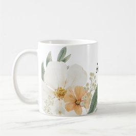 Taza De Café All Mine Floral Vintage Mug.  Cute teacup gift